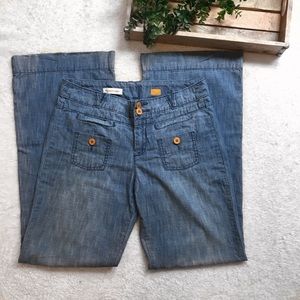 Anthropologie Pilcro and the Letterpress Wide Leg